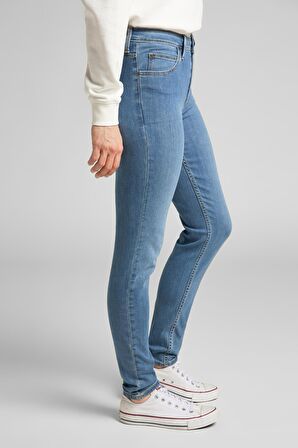 Scarlett Skinny Fit Dar Kesim Normal Bel Esnek Jean Kot Pantolon