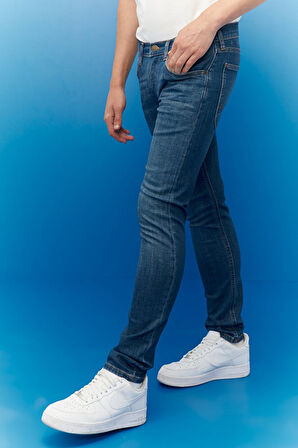 Luke Slim Tapered Esnek Jean Kot Pantolon