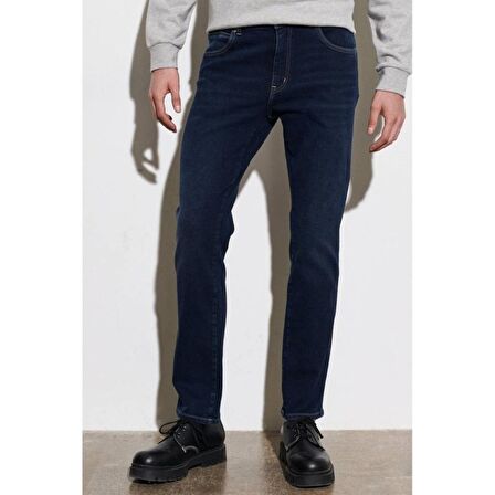 Texas Slim Fit Normal Bel Denim Esnek Jean Kot Pantolon