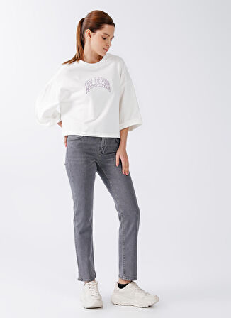 Marion Straight Fit Normal Bel Düz Paça Jean Kot Pantolon