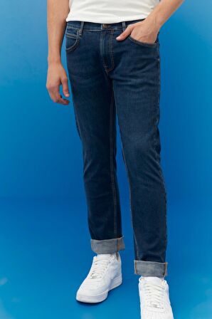 Daren Regular Straight Fit Normal Bel Esnek Jean Kot Pantolon