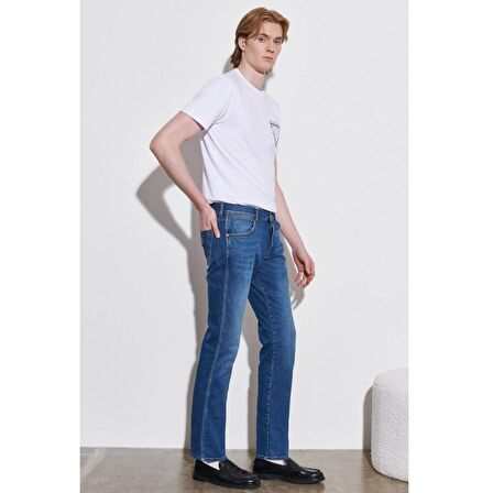 Wrangler Düşük Bel Regular Straight Erkek Denim Pantolon W15Q5915I Greensboro Jean Pantolon