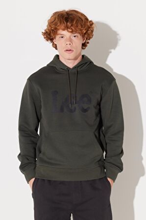 Regular Fit Normal Kesim %100 Pamuk Kapüşonlu Sweatshirt