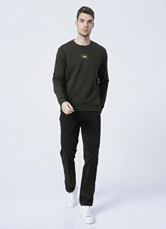 Regular Fit Normal Kesim Sıfır Yaka Sweatshirt