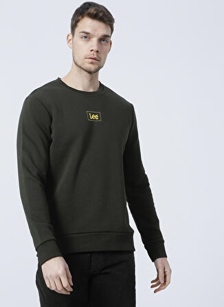 Regular Fit Normal Kesim Sıfır Yaka Sweatshirt