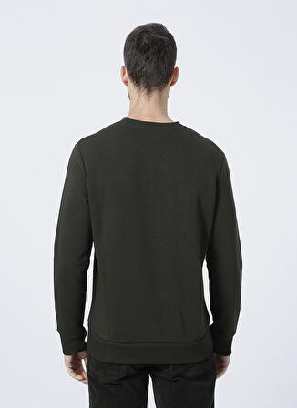 Regular Fit Normal Kesim Sıfır Yaka Sweatshirt
