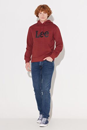 Regular Fit Normal Kesim %100 Pamuk Kapüşonlu Sweatshirt