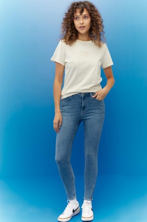Scarlett Skinny Fit Dar Kesim Yüksek Bel Esnek Jean Kot Pantolon