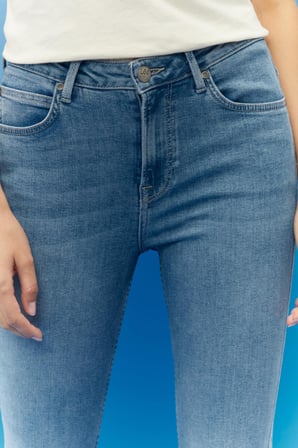 Scarlett Skinny Fit Dar Kesim Yüksek Bel Esnek Jean Kot Pantolon