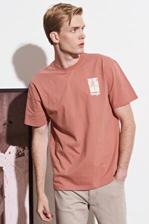 Loose Fit Rahat Kesim %100 Pamuk Bisiklet Yaka Tişört