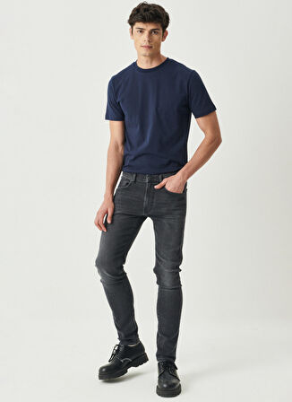 Riders By Lee Kansas Slim Fit Normal Bel Antrasit Esnek Jean Kot Pantolon