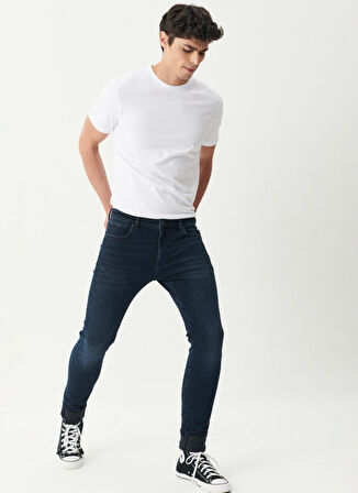 Riders By Lee Memphis Skinny Fit Normal Bel Esnek Jean Kot Pantolon