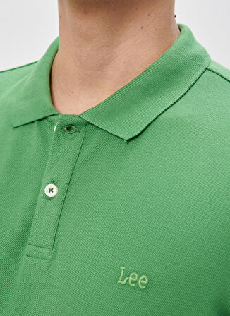 Lee Polo Yaka Turkuaz Erkek T-Shirt L211810303_Polo Yaka Tişört