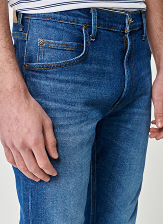 Rider Slim Straight Fit Dar Kesim Esnek Jean Kot Pantolon