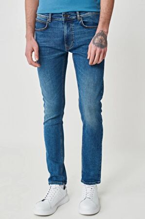 Lee Normal Bel Slim Fit Erkek Denim Pantolon L71904358_Luke Jean Pantolon