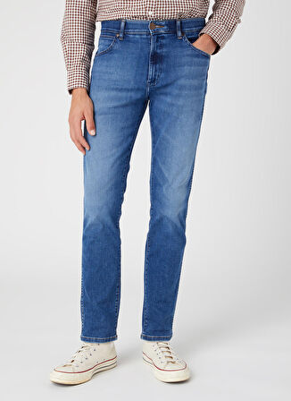Wrangler Düşük Bel Slim Fit Erkek Denim Pantolon W18SCSZ57_Larston Jean Pantolon