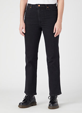 Wild West Straight Fit Düz Kesim Yüksek Bel Esnek Jean Kot Pantolon