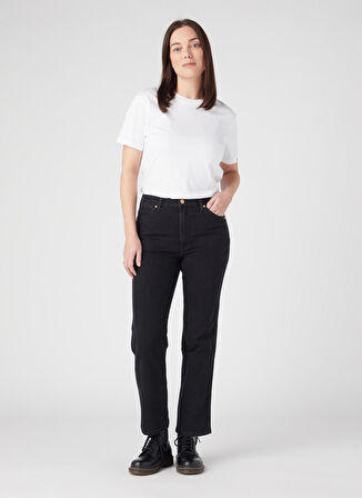 Wild West Straight Fit Düz Kesim Yüksek Bel Esnek Jean Kot Pantolon
