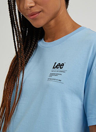 Oversize Fit Rahat Kesim %100 Pamuk Bisiklet Yaka Tişört