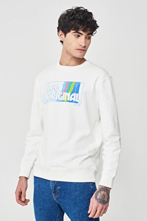 Regular Fit Normal Kesim Sıfır Yaka Sweatshirt