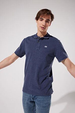 Regular Fit Normal Kesim Polo Yaka Yeşil Tişört