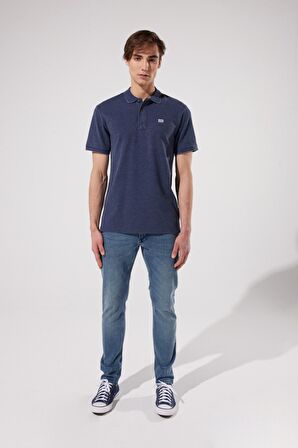 Regular Fit Normal Kesim Polo Yaka Yeşil Tişört