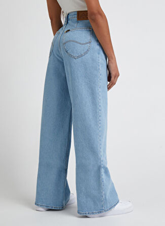Stella A Line Fit Yüksek Bel Geniş Paça Esnek Jean Kot Pantolon