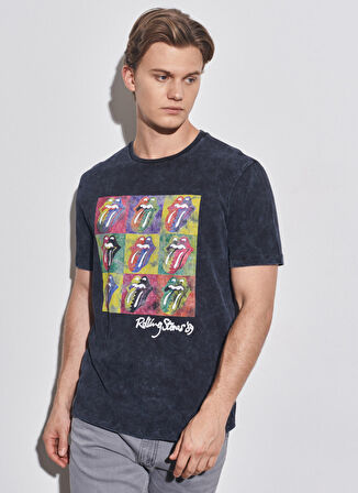 Regular Fit Normal Kesim %100 Pamuk Bisiklet Yaka Siyah Tişört