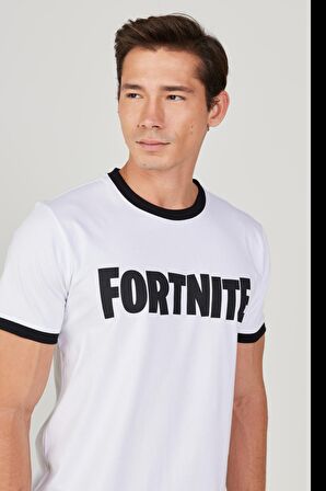 Regular Fit Normal Kesim %100 Pamuk Bisiklet Yaka Beyaz Tişört