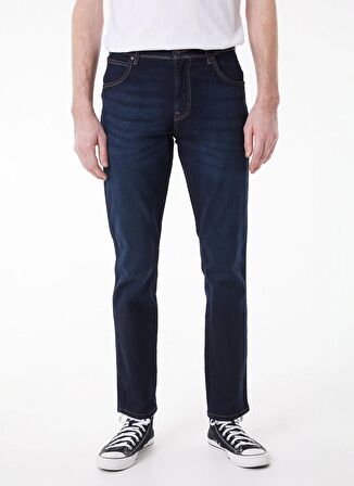Wrangler Slim Fit Dar Kesim Normal Bel Mavi Esnek Texas Jean Denim Kot Pantolon W12S05758