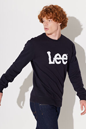 Regular Fit Normal Kesim %100 Pamuk Sıfır Yaka Sweatshirt