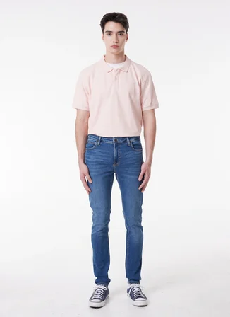 Lee Düşük Bel Regular Fit Sarı Erkek Denim Pantolon L736