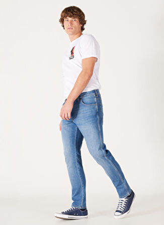 Wrangler Normal Bel Regular Fit Erkek Denim Pantolon W17TJXZ81 River Jean Pantolon