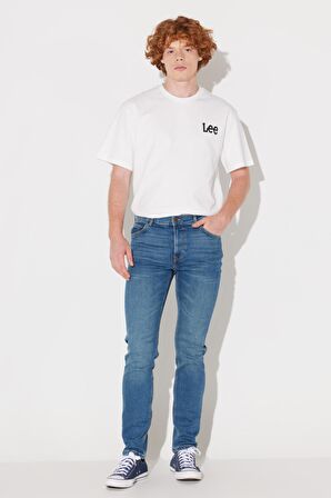 Rider Slim Fit Dar Kesim Normal Bel Mavi Esnek Jean Kot Pantolon