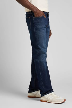 West Loose Fit Rahat Kesim Koyu Mavi Esnek Jean Kot Pantolon