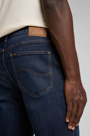 West Loose Fit Rahat Kesim Koyu Mavi Esnek Jean Kot Pantolon