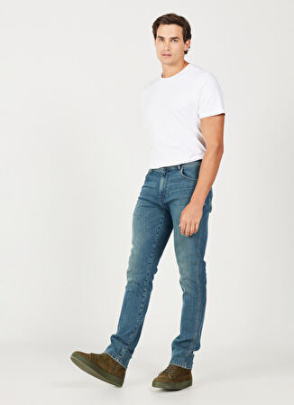 Wrangler Normal Bel Slim Fit Erkek Denim Pantolon W12S04868 Texas Slim Jean Pantolon