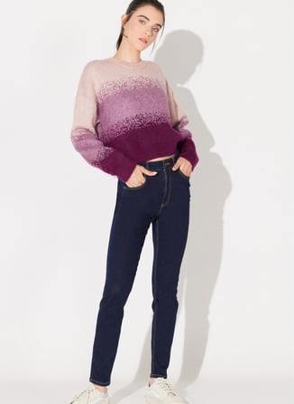 Lee Yüksek Bel Süper Dar Paça Skinny Fit Mavi Kadın Denim Pantolon L62602336-Mavi
