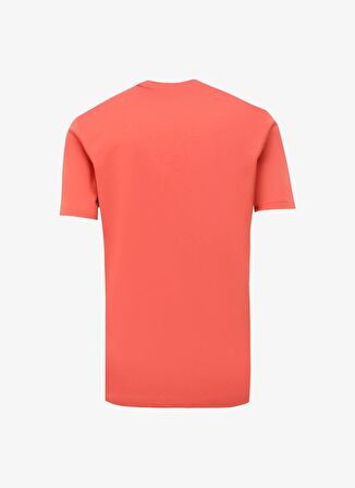 Wrangler Bisiklet Yaka Turuncu Erkek T-Shirt W7NM20387733L Bisiklet Yaka T-shirt