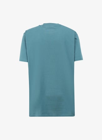 Wrangler Bisiklet Yaka Lacivert Erkek T-Shirt W7NM203877W25 Bisiklet Yaka T-shirt