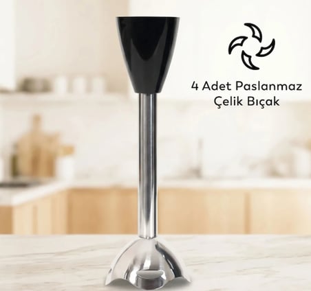 Conti CMB105S Xblade Çubuk Blender Siyah