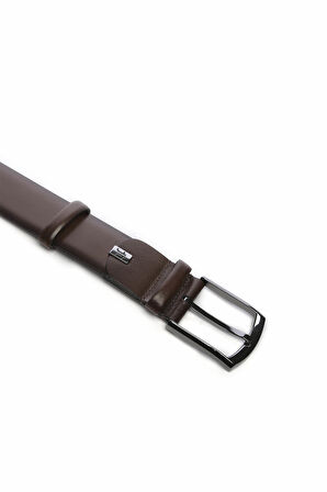 Tamer Tanca Erkek Hakiki Deri Kahverengi Kemer 171 17 SPR ERK KMR SK19/20 KAHVE