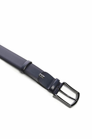 Tamer Tanca Erkek Hakiki Deri Lacivert Kemer 171 17 SPR ERK KMR SK19/20 LACIVERT