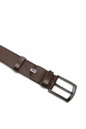 Tamer Tanca Erkek Hakiki Deri Kahverengi Kemer 171 19 SPR ERK KMR SK19/20 KAHVE CZG BSK