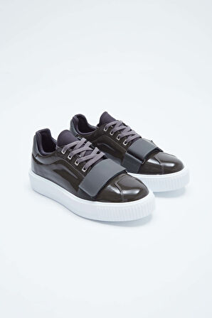 Tamer Tanca Erkek Hakiki Deri Gri Casual Ayakkabı 352 13663 ERK AYK SK20-21 GRI RGN CIRTLI