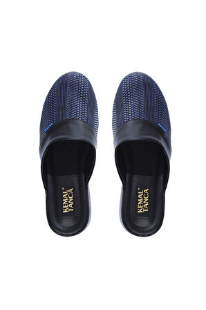 Tamer Tanca Erkek Tekstil & Vegan Lacivert Günlük Terlik 639 405 ERK TRLK SK20-21 LACIVERT