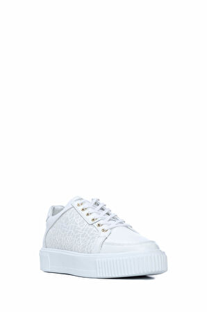 Tamer Tanca Erkek Hakiki Deri Beyaz Sneakers & Spor Ayakkabı 352 14100 ERK AYK Y21 BEYAZ DR