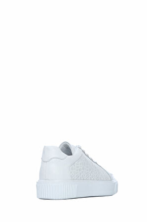 Tamer Tanca Erkek Hakiki Deri Beyaz Sneakers & Spor Ayakkabı 352 14100 ERK AYK Y21 BEYAZ DR