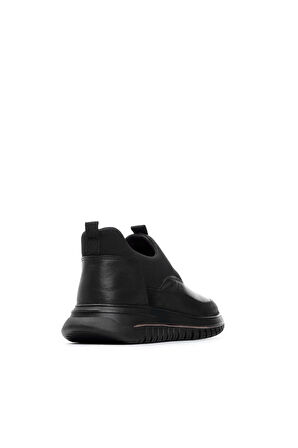Tnc Sports Erkek Hakiki Deri Siyah/Siyah Sneakers & Spor Ayakkabı 381 14086 ERK AYK SK21-22 SIYAH VEN SIYAH