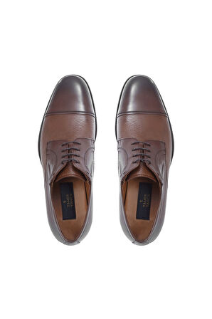 Tamer Tanca Erkek Hakiki Deri Taba Klasik Ayakkabı 477 40919 ERK AYK SK21-22 TABA BUF/TABA GYK